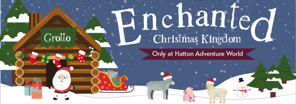 enchanted christmas kingdom poster Mobile Banner